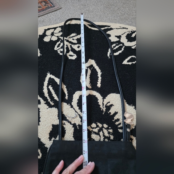 TOUS Vintage Minimalist Canvas Crossbody Bag, Teddy Bear Bag Charm - Picture 14 of 16